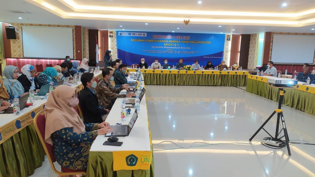 Unimus Terima Kunjungan Monev Pkkm Tahun Anggaran Universitas Muhammadiyah Semarang