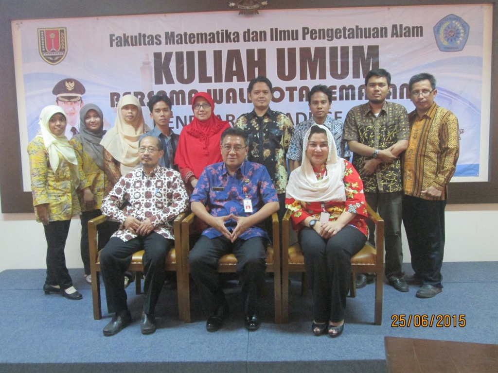 Read more about the article Kuliah Umum Bersama Walikota Semarang Oleh Fakultas MIPA Unimus