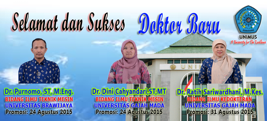 Read more about the article Selamat dan Sukses Atas Promosi Doktor