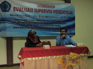 Read more about the article Workshop “Evaluasi Supervisi Pembelajaran” pada Kepala Sekolah dan Guru SMA se-Kota Semarang