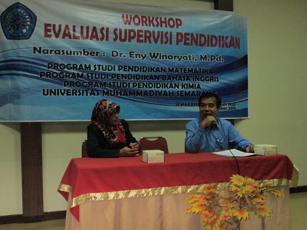 Read more about the article Workshop “Evaluasi Supervisi Pembelajaran” pada Kepala Sekolah dan Guru SMA se-Kota Semarang