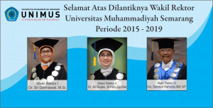 Read more about the article Selamat dan Sukses Pelantikan Wakil Rektor Unimus Periode 2015 – 2019