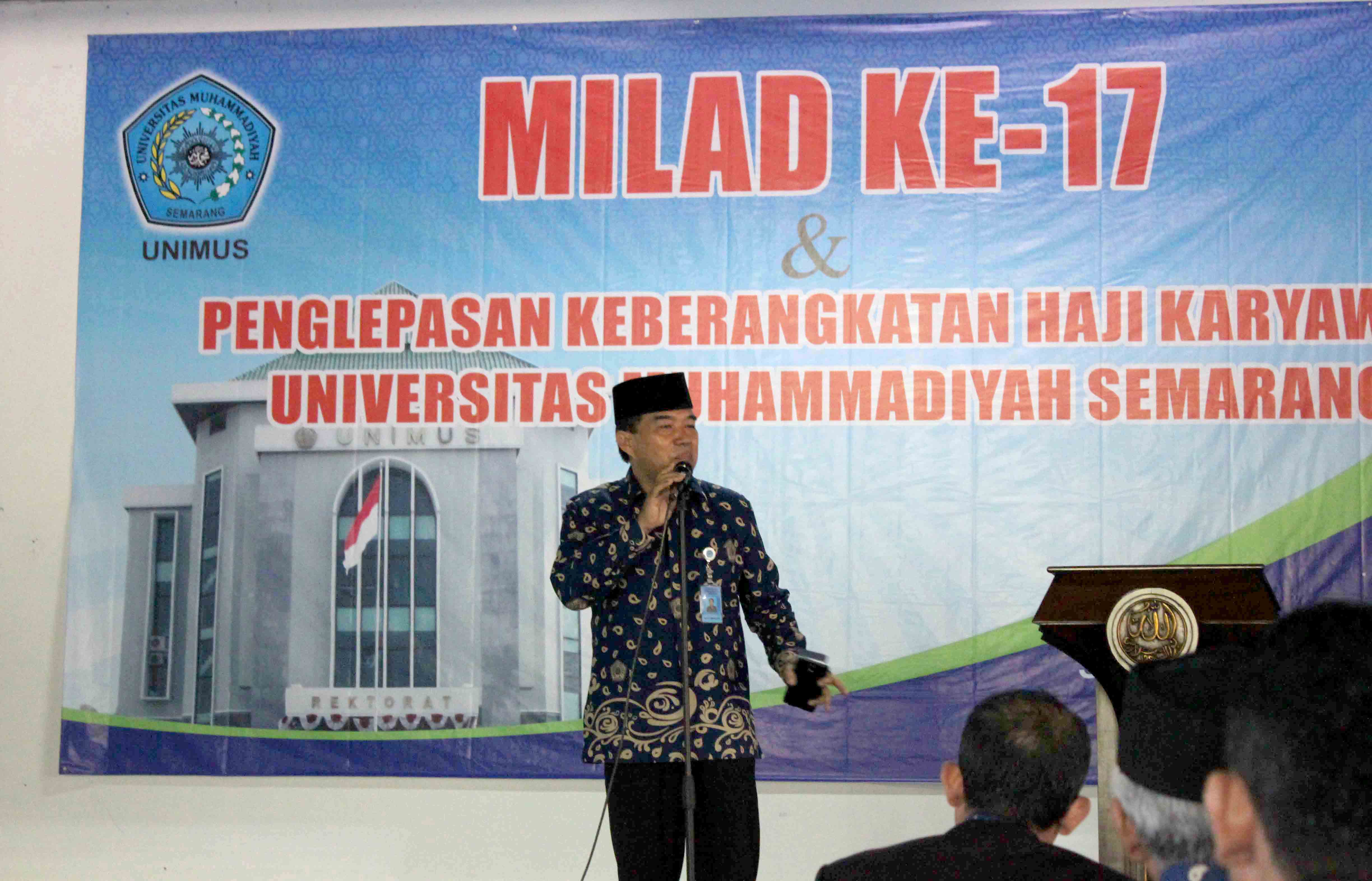 Sambutan Rektor Unimus
