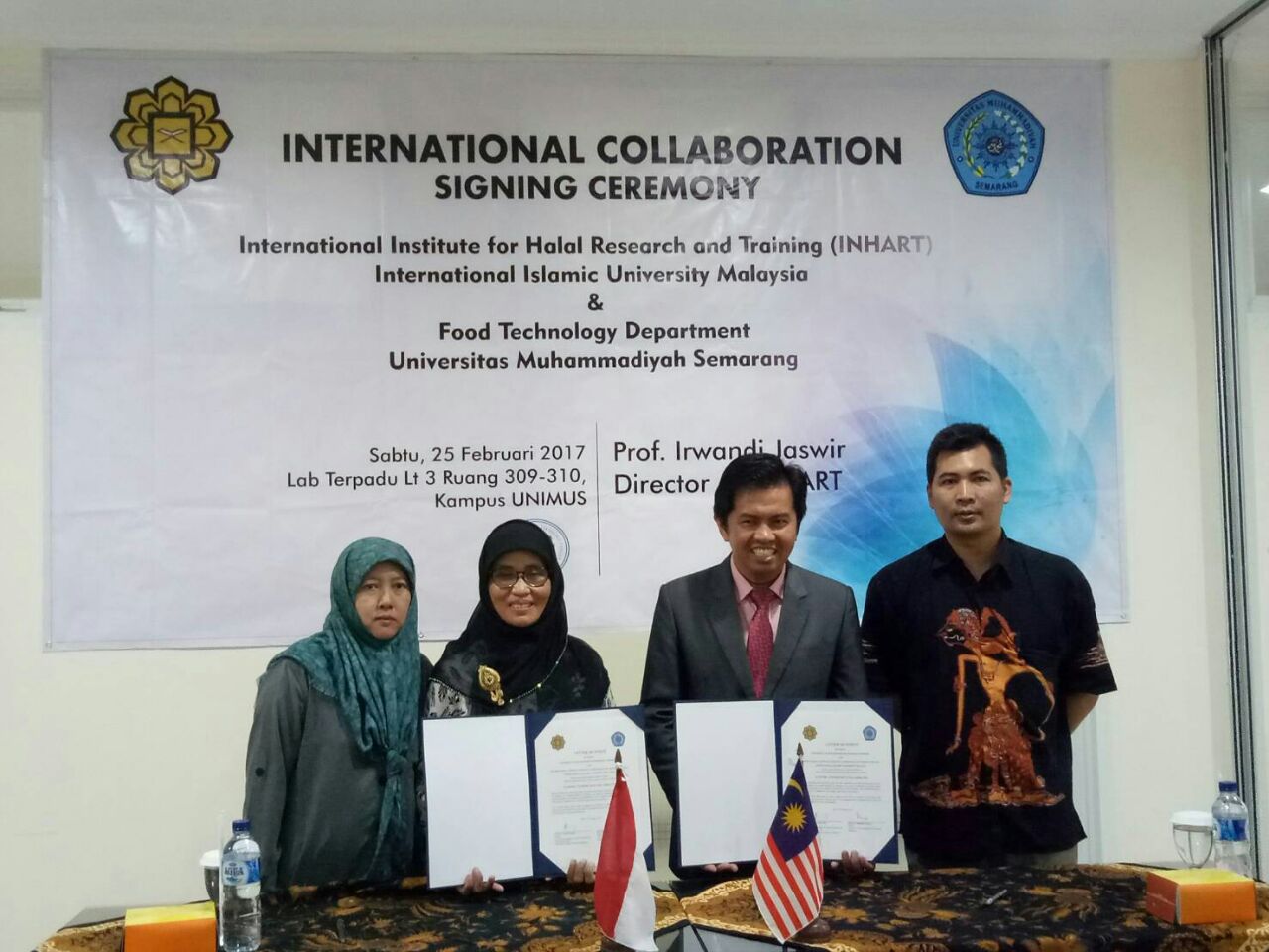Read more about the article Unimus’ Food Technology Academicians Attended a General Lecture by the Director of INHART Malaysia