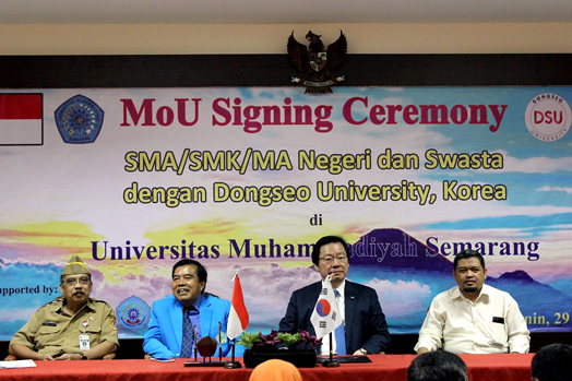 Read more about the article Unimus Inisiasi Kerjasama Antara SMA/SMK/MA Dengan Dongseo University Korea