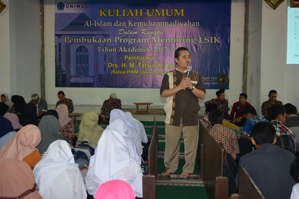 Read more about the article Kuliah Umum Awali Program Mentoring AIK Mahasiswa Baru