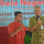 Gubernur Jawa Tengah Beri Kuliah Umum Bela Negara Pada Mahasiswa Baru