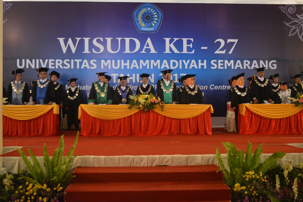 Read more about the article Gelar Wisuda ke-27 Unimus Luluskan 1014 Lulusan