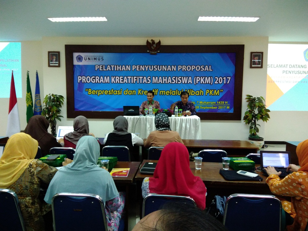 Read more about the article Pelatihan Penyusunan Proposal PKM Bagi Dosen Pembimbing