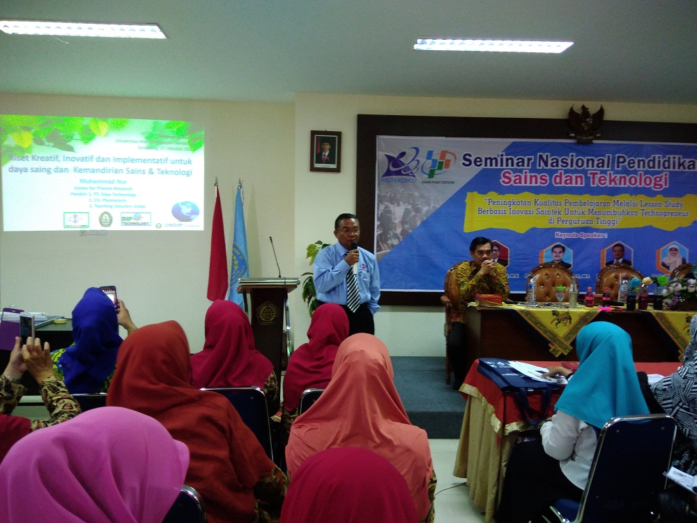 Read more about the article Unimus Tumbuhkan Jiwa Technopreuner Melalui Seminar Nasional Saintek