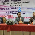 Fakultas Teknik Unimus Gelar Kuliah Umum Bagi Mahasiswa Baru