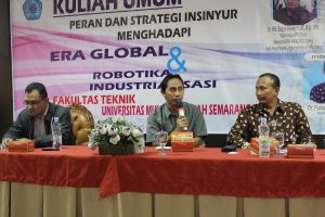 Read more about the article Fakultas Teknik Unimus Gelar Kuliah Umum Bagi Mahasiswa Baru