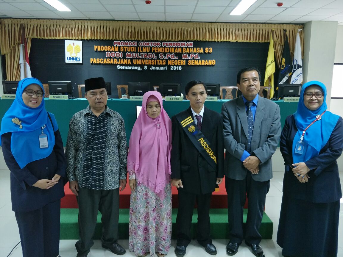 Read more about the article Teliti Strategi “Listening” Bahasa Inggris Dodi Mulyadi Jadi Doktor Termuda Unimus