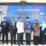 Lazismu Lantik Pengelola di Lingkungan Kampus Unimus