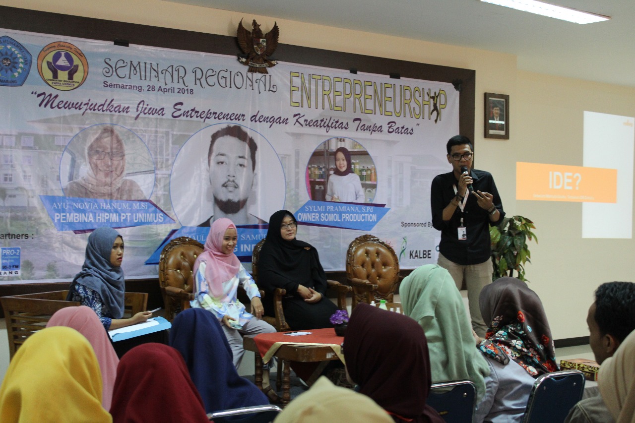 Read more about the article Upayakan Cetak Enterpreneur Muda Handal Melalui Seminar Enterpreneurship