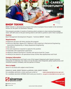 Read more about the article Career Opportunity Sinarmas Grup