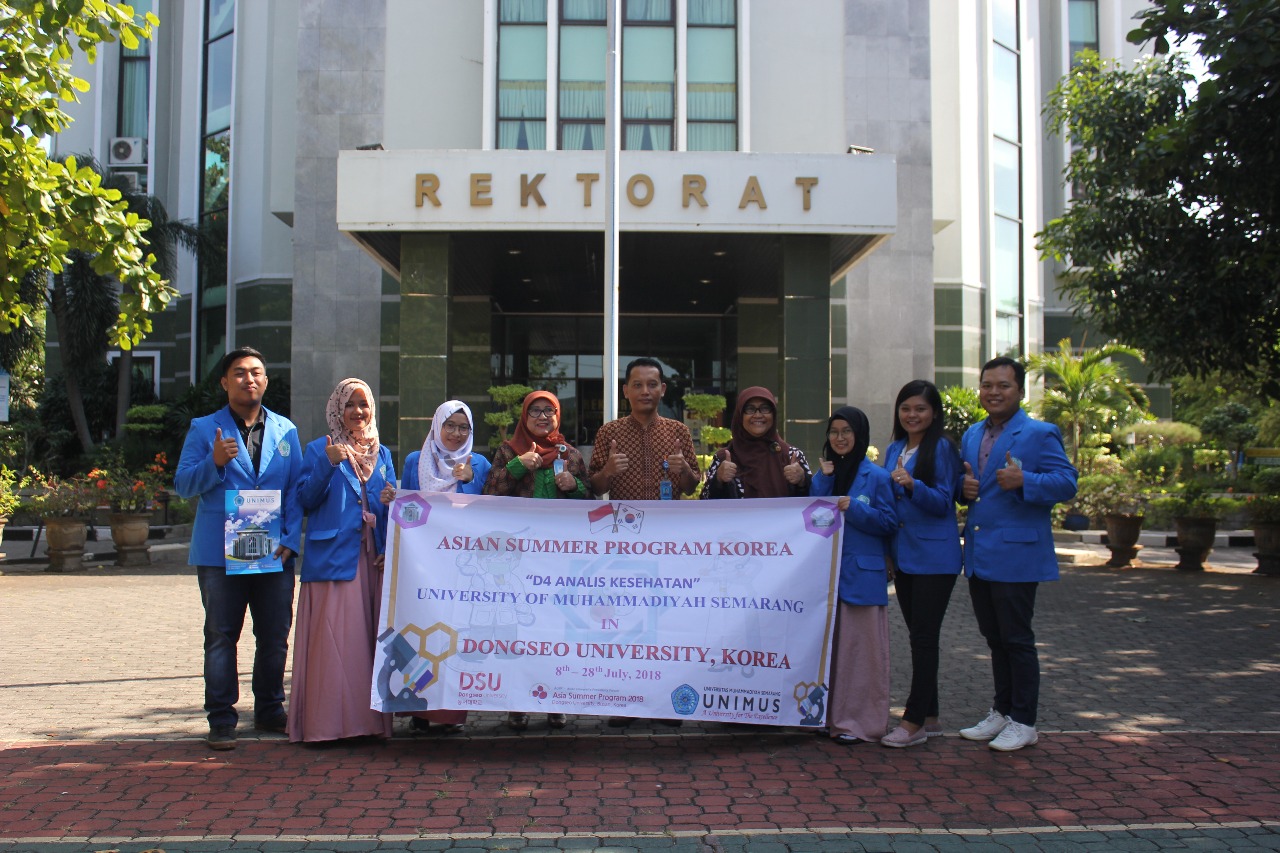 Read more about the article Mahasiswa D4 TLM Ikuti “Asian Summer Program” di Korea