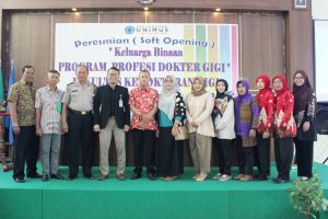 Read more about the article FKG Unimus gelar Peresmian dan sosialisasi “Keluarga Binaan” Program Profesi Dokter Gigi