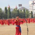 Ratusan Mahasiswa Unimus Ikuti Apel Kebangsaan Tapak Suci Deklarasikan Dukungan NKRI