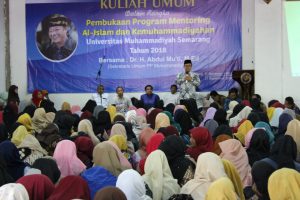Read more about the article Sekretaris PP Muhammadiyah Beri Suntikan Motivasi Pada Mahasiswa Unimus
