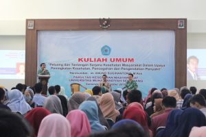 Read more about the article Dirjen P2P Kemenkes Ajak Mahasiswa FKM Peduli Kesehatan Masyarakat
