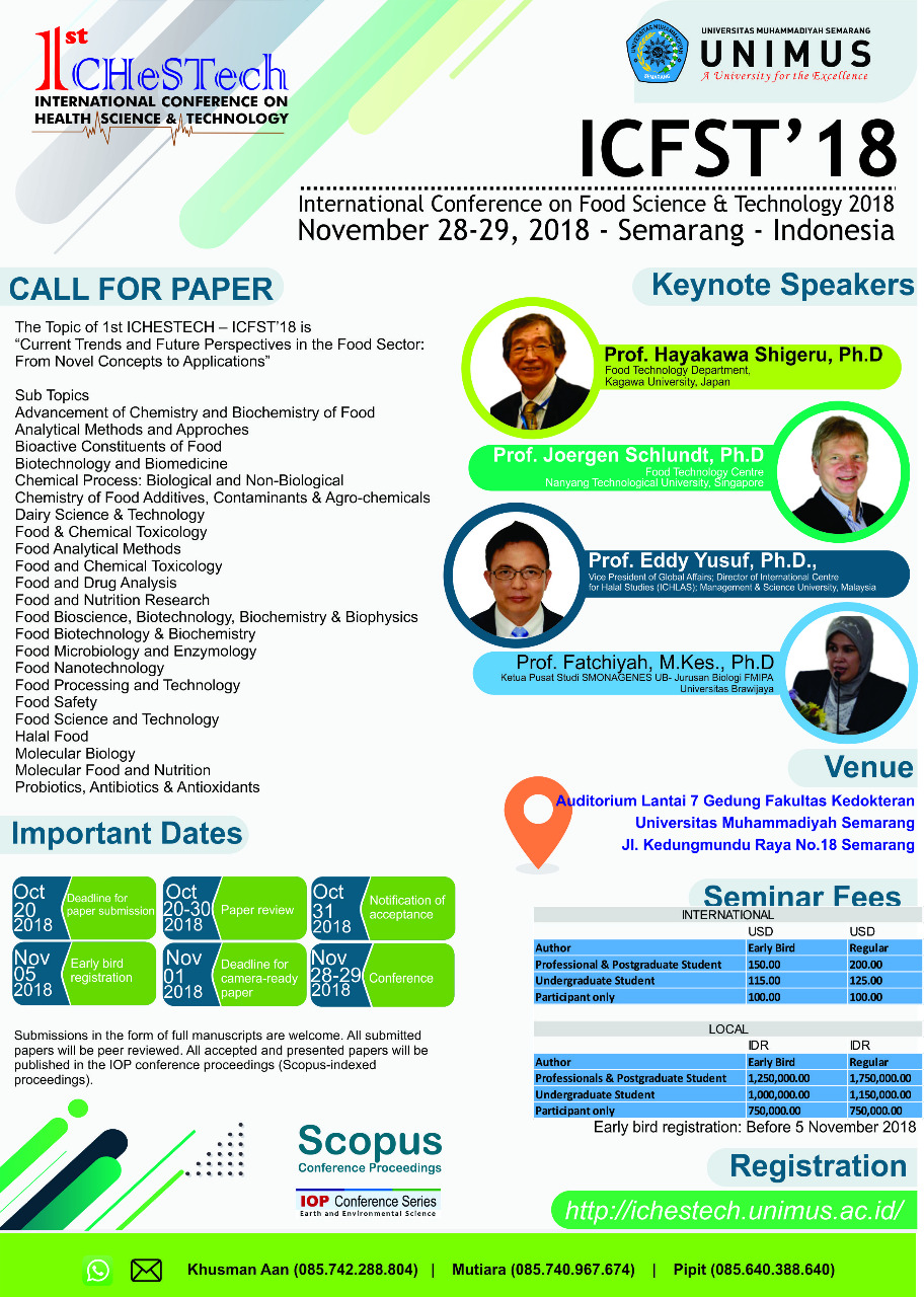 Read more about the article International Seminar ICHesTech 2018