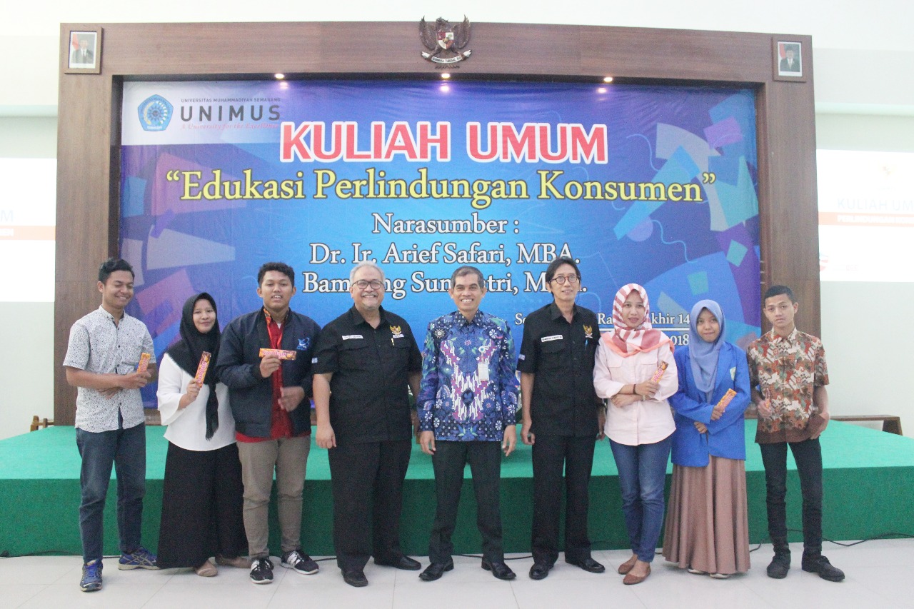 Read more about the article Badan Perlindungan Konsumen Nasional RI Goes to Campus di Unimus