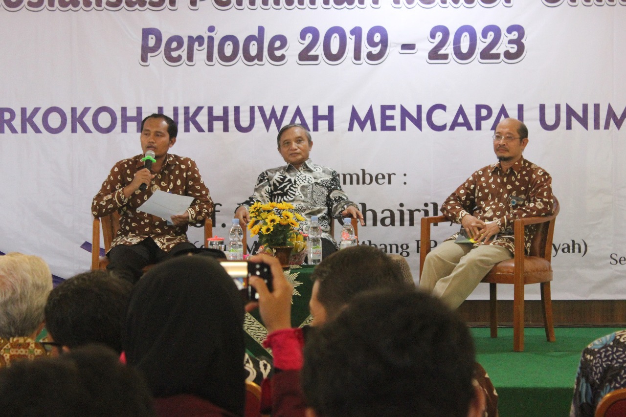 Read more about the article Public Hearing Pemilihan Rektor Unimus Periode 2019-2023