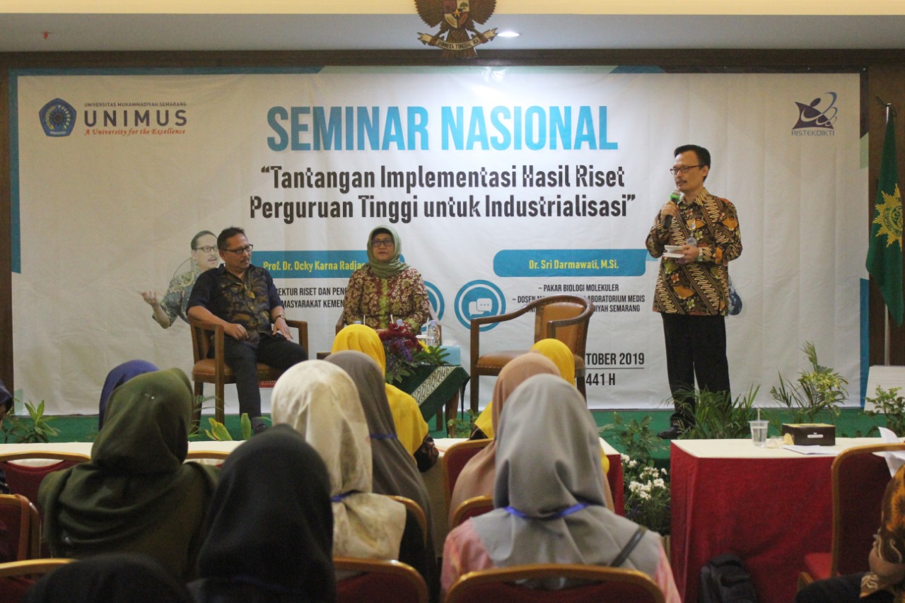 Read more about the article Ratusan Peserta dari 50 PT & Instansi di Indonesia Ikuti Seminar Nasional Unimus