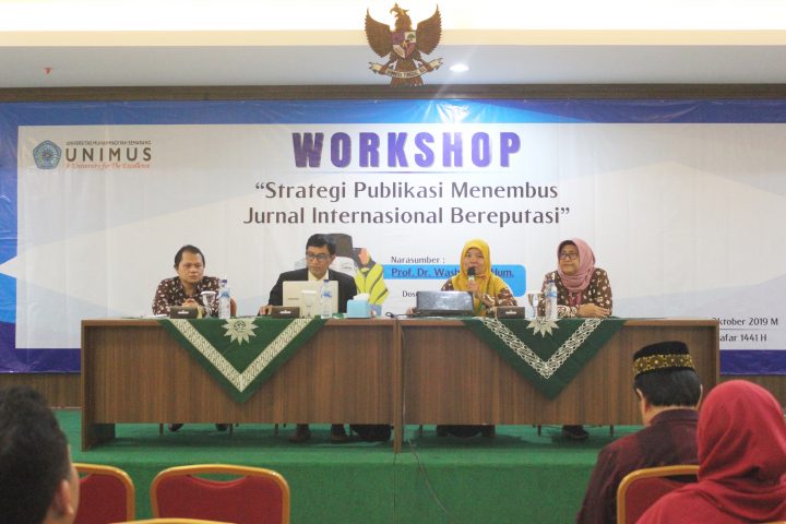 Read more about the article Unimus Gelar Workshop “Strategi Publikasi Menembus  Jurnal Internasional Bereputasi”