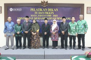 Read more about the article Pelantikan Dekan FE dan FIKKES Unimus Periode 2019 – 2023