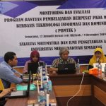 Monitoring dan Evaluasi Hibah “Student Center Learning” (SCL) FMIPA Unimus