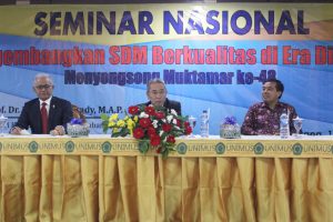 Read more about the article Unimus Gelar Seminar Nasional Mengembangkan SDM Berkualitas di Era Disrupsi