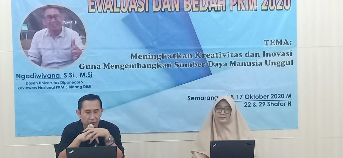 Read more about the article Tingkatkan Kreativitas dan Inovasi Mahasiswa melalui Evaluasi dan Bedah PKM 2020