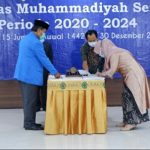 Rektor kembali Lantik dan Serahkan SK Pejabat Struktural Periode 2020 /2024