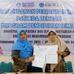 S1 Pendidikan Kimia FMIPA Unimus Gandeng dan Tanda Tangani MoU dengan P4TK IPA Kemendigbud