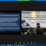 Hadapi Peluang Artificial Intelligence Accounting, FE Unimus Gelar Stadium General