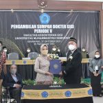 Sumpah Dokter Gigi Periode V FKG Unimus Tahun 2021