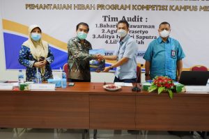 Read more about the article Unimus Terima Kunjungan Inspektorat Jenderal Kemendikbudristek, Pemantauan Hibah PKKM 2021