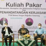 KULIAH PAKAR DAN PENANDATANGANAN KERJASAMA FKM UNIMUS DENGAN BAPELKES SEMARANG