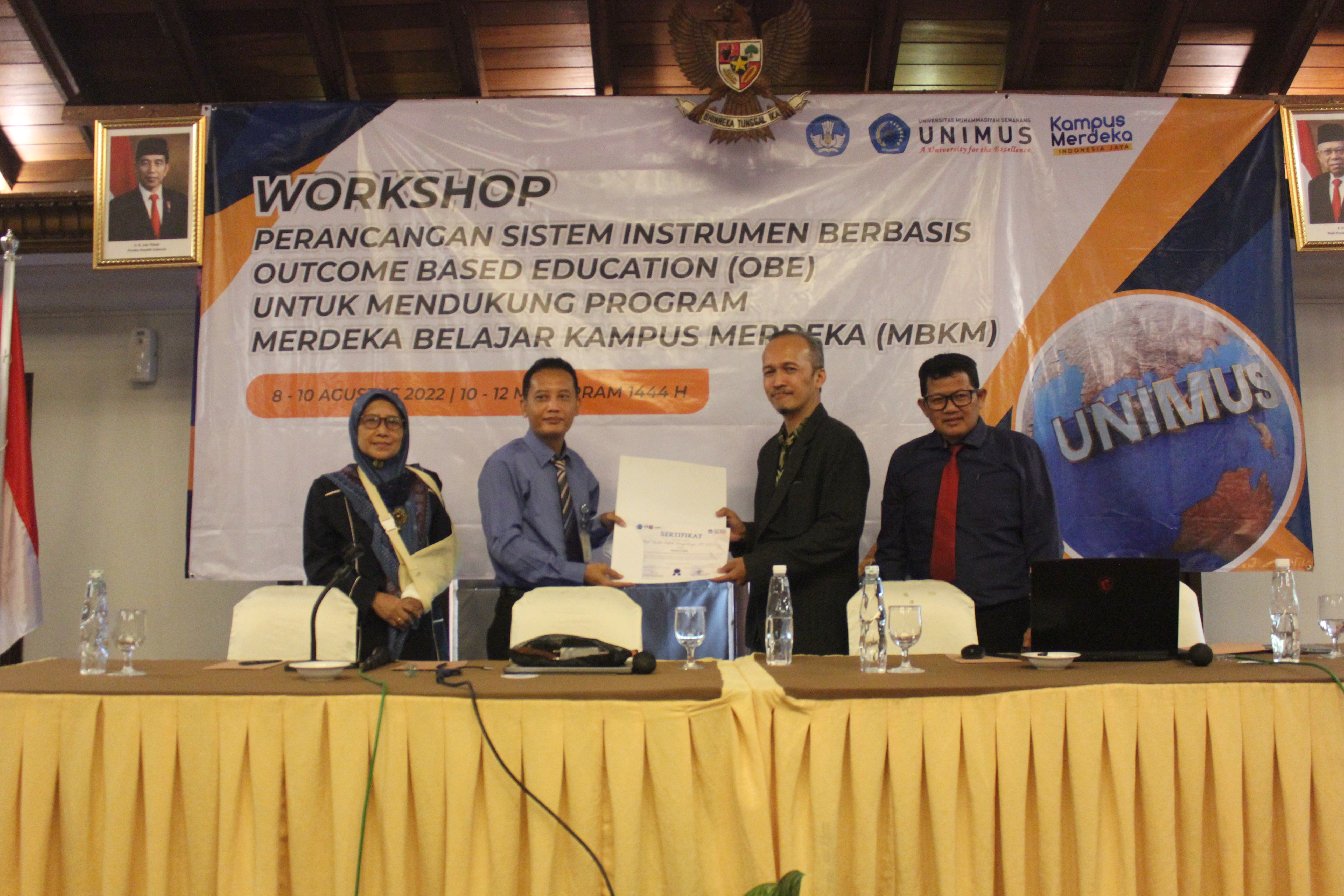 Read more about the article Unimus Gelar Workshop Perancangan Sistem Instrumen Berbasis OBE untuk Mendukung Program MBKM