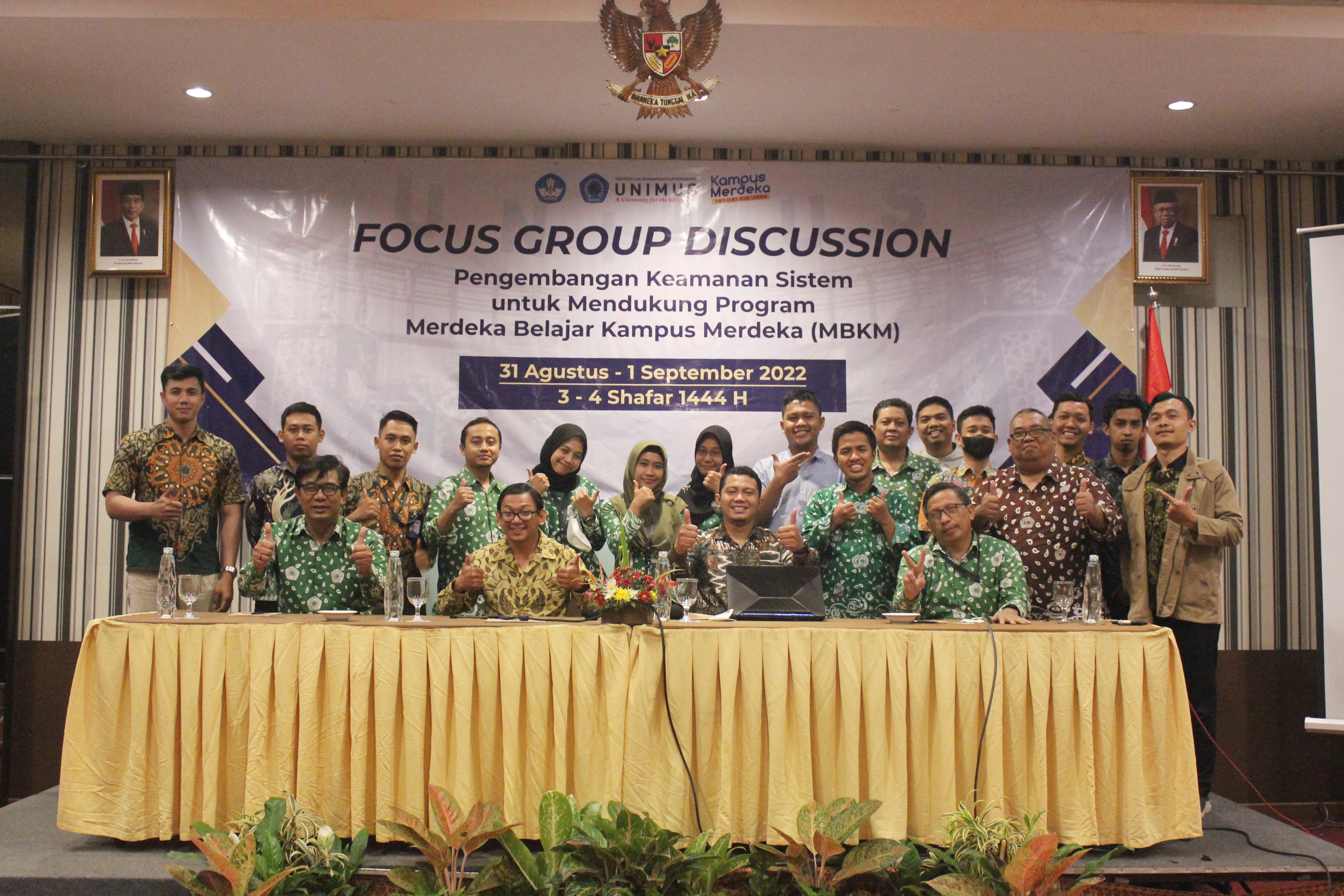 Read more about the article Focus Group Discussion Pengembangan Keamanan Sistem untuk Mendukung Program MBKM