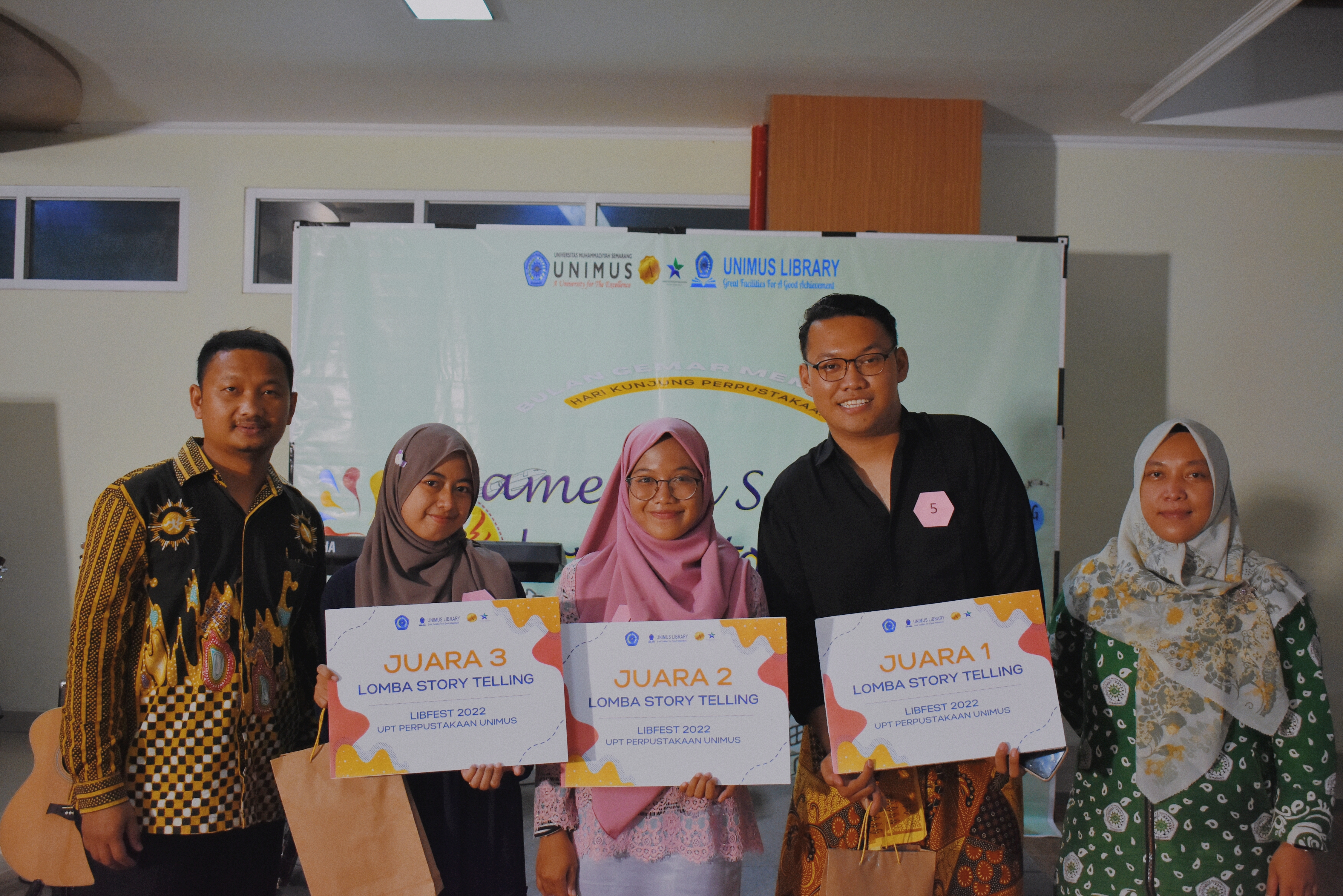 Read more about the article Library Festival 2022, Perpustakaan UNIMUS Gelar Lomba Story Telling dan Pameran Seni  