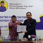 Tinjauan ulang kurikulum S1 Teknik Elektro Unimus Gelar Workshop Kurikulum Skala Mikro