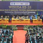 Sebanyak 1016 Wisudawan Mengikuti Upacara Wisuda Ke 38 Periode Oktober 2022