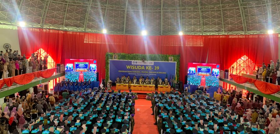 Wisuda Ke 39 Unimus Luluskan 709 Orang Universitas Muhammadiyah Semarang