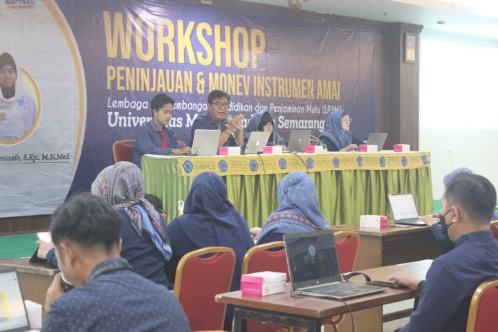 Read more about the article Kawal Mutu, LP3M UNIMUS Gelar Workshop Peninjauan dan Monev Instrumen AMAI