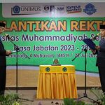 Prof. Dr. Masrukhi, M.Pd dilantik sebagai Rektor Unimus Masa Jabatan 2023 – 2027