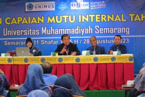 Read more about the article Unimus Gelar Pemaparan Capaian Mutu Internal Tahun 2023