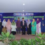 Rektor Lantik dan Serahkan SK kepada Pejabat Struktural Periode 2023-2027